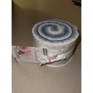 Moda Fabrics Snowberry Prints FQS 44140JJR Jelly Roll 100 Percent Cotton